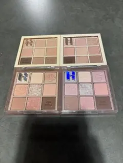 【ほぼ未使用】HOLIKA HOLIKA アイシャドウパレット 4種セットのサムネイル