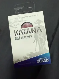 katanaスリーブ　レッド　遊戯王サイズ