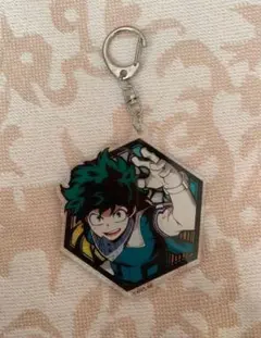 ヒロアカ原画展 アクリルキーホルダー world best hero 緑谷出久