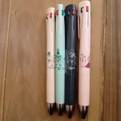 ムーミン　ブレン　４色ボールペン+シャープ　4本セット