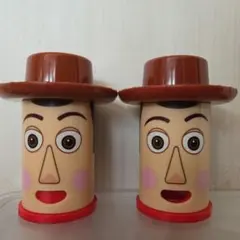 トイストーリー　ウッディ ふりかけケース 2個セット