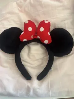 ミニーちゃん　リボン　カチューシャ