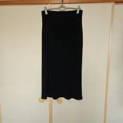 ✨大きいサイズ！超ストレッチ！タイト風サラサラ！シンプルロングスカート✨