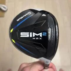 【美品】テーラーメイド SIM2 MAX 5Wフェアウェイウッド 18度