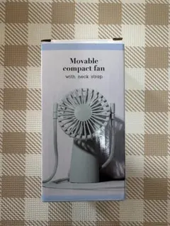 ハンディファン　ネックストラップ付　新品　夏