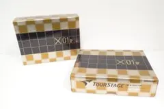 6/未使用品 TOURSTAGEツアーステージ X 01 ゴルフボール 2ダースのサムネイル