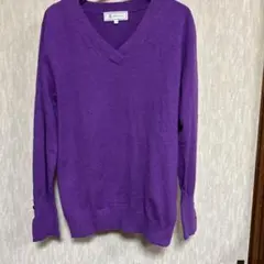 ロペピクニック ニットトップス紫  F
