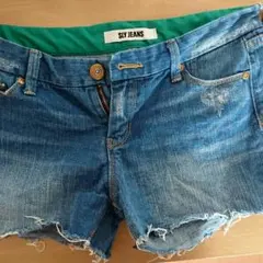 SLY★美品★ダメージショートパンツ★デニム
