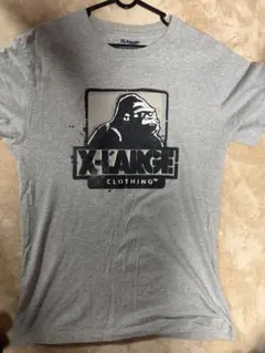 XLARGE ゴリラロゴ Tシャツ グレー M