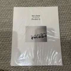 Sexy Zone LIVE TOUR 2019 PAGES パンフレット