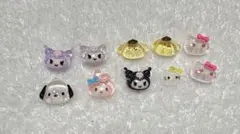 サンリオ　ネイルパーツ　10個セット