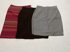 値引き ✳︎ 春夏用タイトミニスカート3点纏め売り