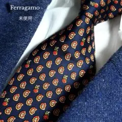 Ferragamo ネクタイ パープルピンク系 蝶々 花柄 - メルカリ