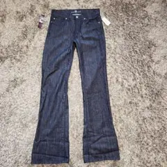 7 for all mankind ダークデニム フレアパンツのサムネイル