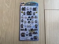 うるちゅるポップシール モンチッチ 黒