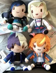 新品☆プロセカ ふわぷちミニぬいぐるみ Vivid BAD SQUAD ４種