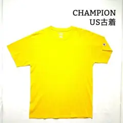 US古着　チャンピオン　半袖Tシャツ　無地Tシャツ　ワンポイント　アメリカ古着