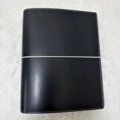 FilofaxA5黒 レザー システム手帳