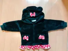 ミニー　パーカー　アウター　フリース　80