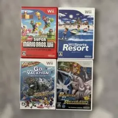 Wiiゲーム4本セット