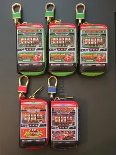JUGGLLERジャグラー キーリング付きコインケース4個セット新品未使用タグ付