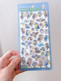 ボンボンドロップシール 正規品 ハシビロコウ