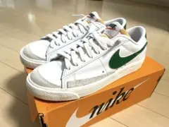 【未使用品】Nike ホワイト/グリーン スニーカー