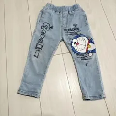 ドラえもん デニムパンツ 薄いブルー