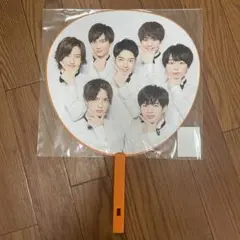 なにわ男子 集合 うちわ 8.8 東京ドーム 団扇