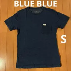 BLUE BLUE FURUIT OF THE LOOM インディゴTシャツ Sのサムネイル