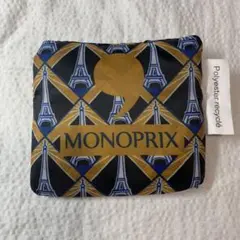MONOPRIX エコバッグ エッフェル塔柄 折りたたみ