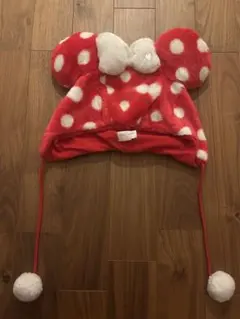 ミニーちゃんファンキャップ水玉