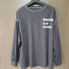 DAZY 長袖カットソー グレー Mサイズのサムネイル