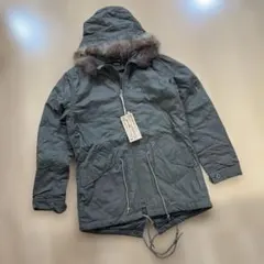 新品未使用品　バックナンバー　モッズコート　アウター　軽い　ファー付き