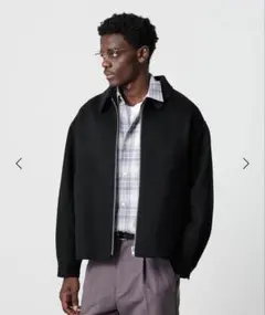 shiun/FAUX SUEDE ZIP BLOUSON - メルカリ