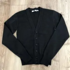 UNIQLO U ダークグレー Vネックカーディガン S