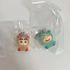 クレヨンしんちゃん めじるしアクセサリー しんちゃん　マサオくん　2点セット