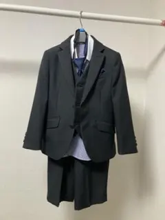 120cm ブラック フォーマルスーツ