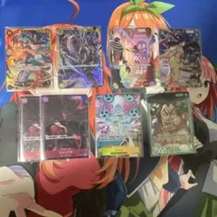 a*e様 ワンピースカードセット サボ、おでん、エネル、シャンクス、フランペ、カ