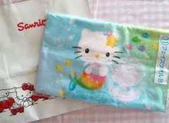サンリオ ハローキティ タオルハンカチB　当たりくじ 匿名配送　新品　紙袋つき