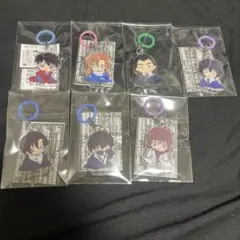 名探偵コナン ふらっとめじるしアクセサリー ちぢませ隊ver 7点セット