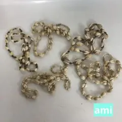 貝殻 シェル ネックレス 5点セット 南国風 ハワイアン系 デザイン