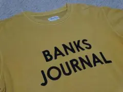 バンクスジャーナル　刺繍ロゴ　クルーネック　スウェット　M（日本のL位）