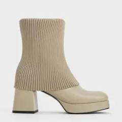 3Way Evie エヴィ ニットソックスアンクルブーツ