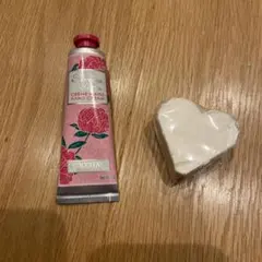 ロクシタン　フェアリーハンドクリーム　サボン　化粧石けん　ハートソープ　セット