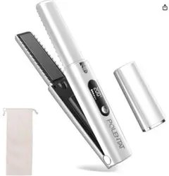 POLETAT ストレートヘアアイロン パールホワイト【新品、未使用】