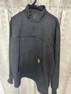 Carhartt vintageハーフジップスウェット