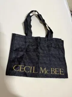 未使用　CECIL McBEE ショッパー風ミニエコバッグ ガチャ