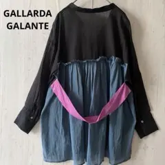 GALLARDAGALANTE 麻 シアー 長袖シャツ ブラウスのサムネイル