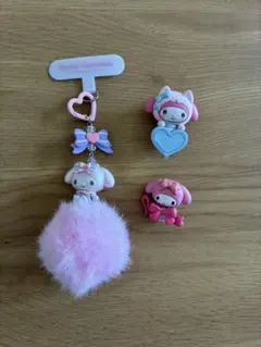 新品未使用タグ付き　2009 マイメロディ マスコット アクセサリー ピピ Sanrio My Melody ビーズキーホルダー マスコットセット - メルカリ